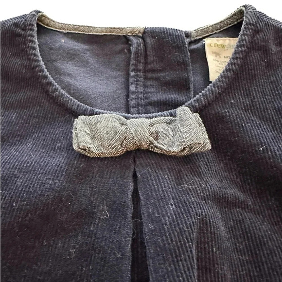 Crewcuts | Navy Corduroy Pinafore (6) 💙 - Picture 2 of 5